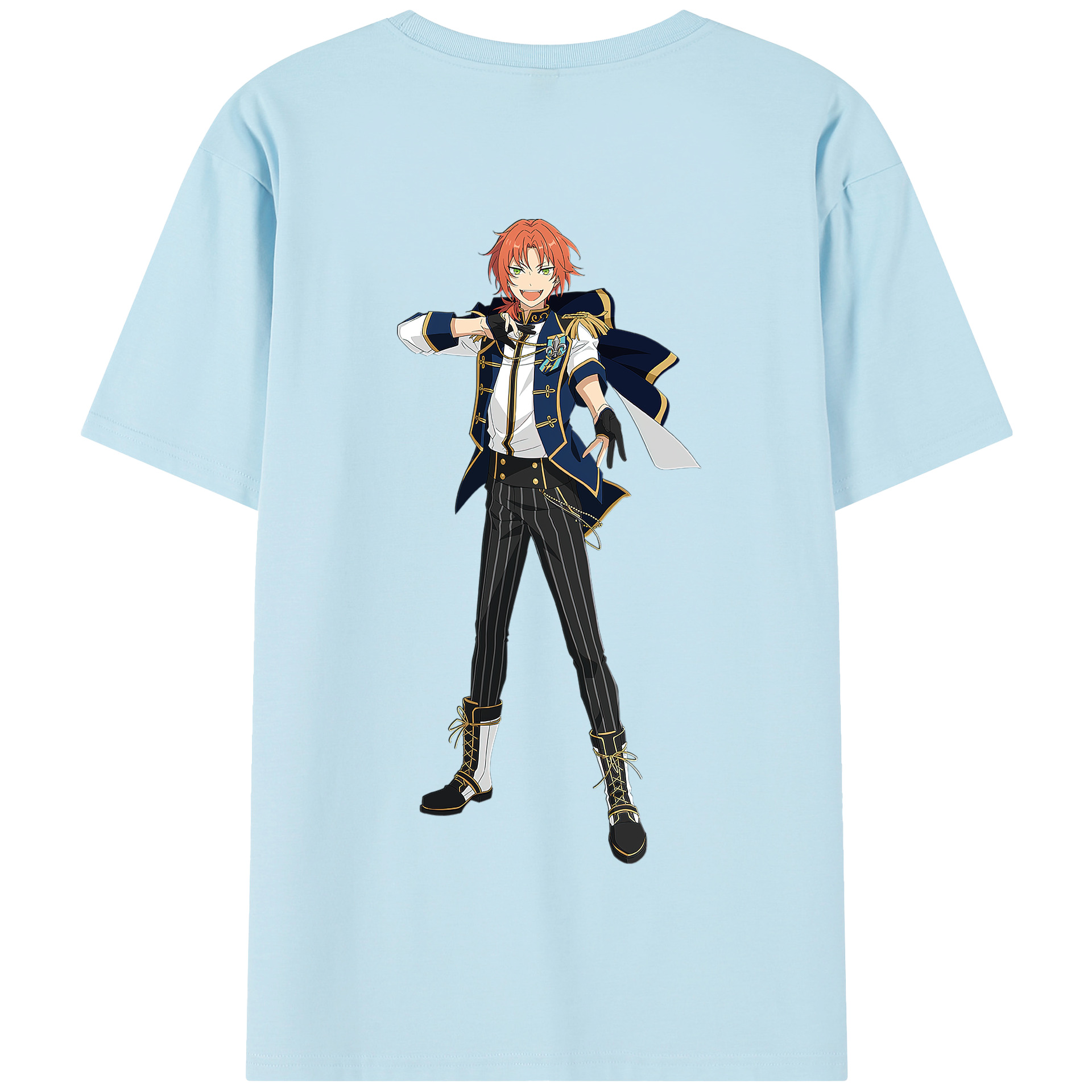 （画像用） あんさんぶるスターズ! Ensemble Stars 綿100％半袖Tシャツ（背面プリント）